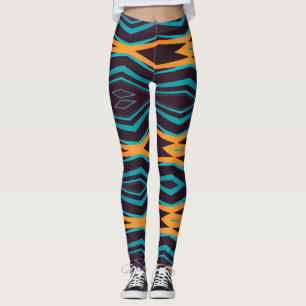Ein modernes mehrfarbiges abstraktes "Ratti_Creati Leggings