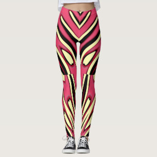 Ein modernes mehrfarbiges, nahtloses "Ratti_Creati Leggings