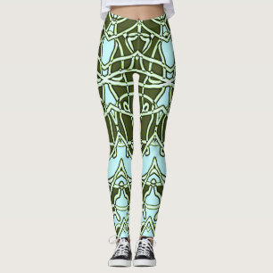 Ein modernes mehrfarbiges, nahtloses "Ratti_Creati Leggings