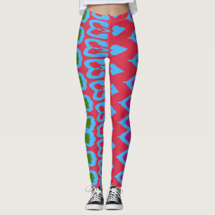 Ein modernes mehrfarbiges, nahtloses "Ratti_Creati Leggings