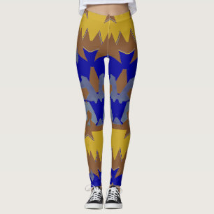 Ein modernes mehrfarbiges nahtloses "Ratti_Creativ Leggings