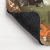 Ein modernes Mitternachtsgespräch, c.1732 (Öl kann Mousepad (Ecke)