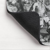 Ein modernes Mitternachtsgespräch Mousepad (Ecke)