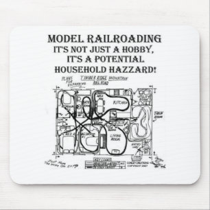 EIN MÖGLICHER HAUSHALT HAZZARD MOUSEPAD