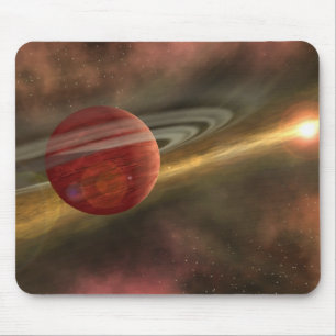 Ein möglicher neu entdeckter Planet Mousepad