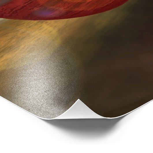 Ein möglicher neuer Planet Fotodruck (Ecke)