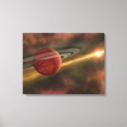 Ein möglicher neuer Planet Leinwanddruck (Vorderseite)