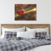 Ein möglicher neuer Planet Leinwanddruck (Insitu (Schlafzimmer))
