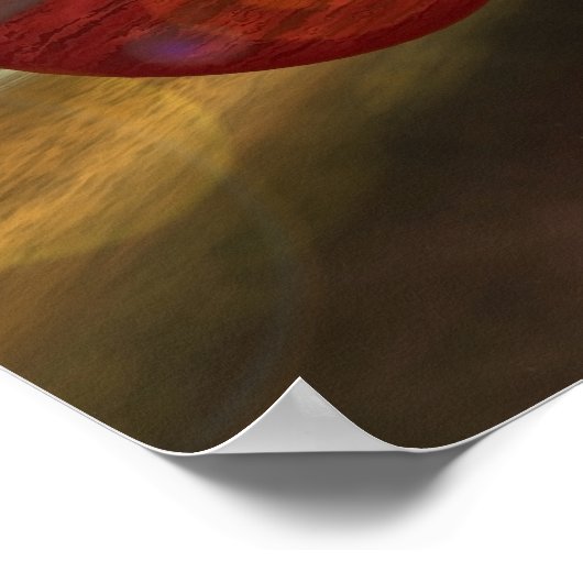 Ein möglicher neuer Planet Poster (Ecke)