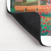 Ein Mohnfeld Mousepad (Ecke)