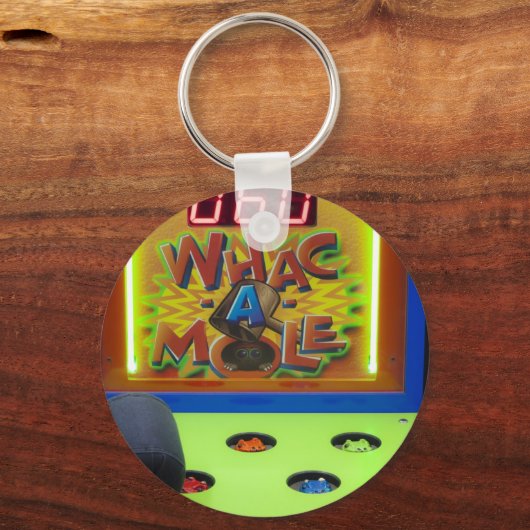 Ein Mole-Karneval-Spiel Schlüsselanhänger (Vorderseite)
