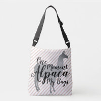 Ein Moment Alpaca Meine Taschen | Llama