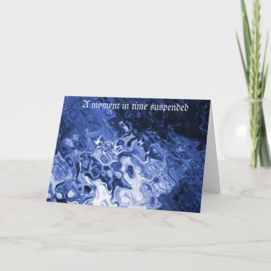 Ein Moment der Geburtskarte Karte (Vorderseite)