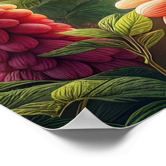 Ein Moment der Überflutung Poster (Ecke)