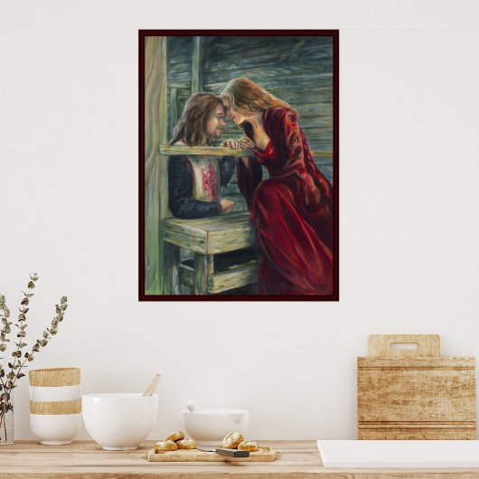 Ein Moment für ein Friedenspaket Poster (Küche)