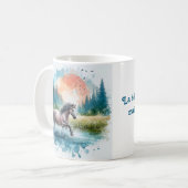 Ein Moment hängt, eine wunderschöne Tasse (Vorderseite Links)