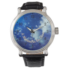 Ein Moment in den Sternen Uhr | Nachthimmel 