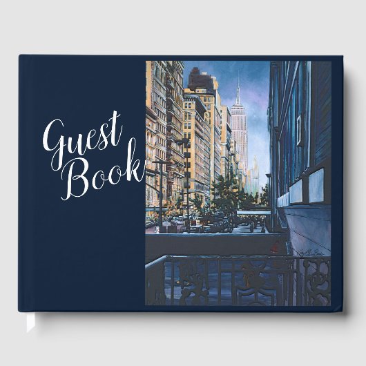 Ein Moment in der Stadtgrenze Gästebuch (Vorderseite)