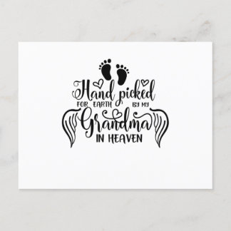 Ein Moment in unseren Armen ein Leben in unseren H Ankündigungspostkarte