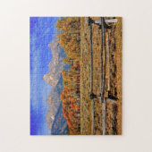 Ein Moment in Wyoming im Herbst Puzzle (Vertikal)
