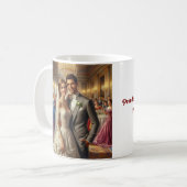 Ein Moment Süßheit für zwei, Karte für alle Kaffeetasse (Vorderseite Links)