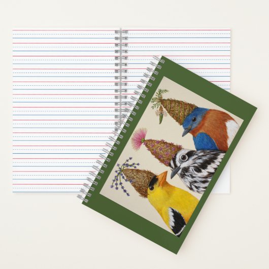 Ein Moment zum Feiern des Notebooks Notizblock (Innen)