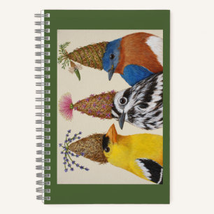 Ein Moment zum Feiern des Notebooks Notizblock