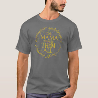 Ein Momo Rulehem alle Mama Weihnachtsjunge lustig T-Shirt