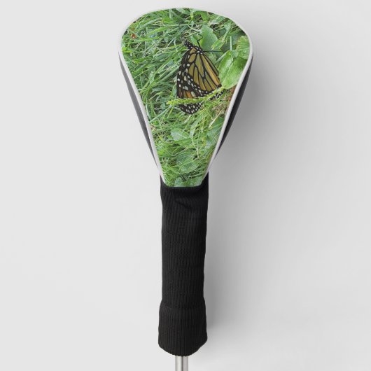 Ein Monarch Butterfly Golf Head Cover Golf Headcover (Vorderseite)