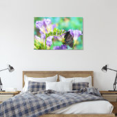 Ein Monarchen-Schmetterling | Danaus Plexippus Leinwanddruck (Insitu (Schlafzimmer))