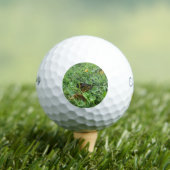 Ein Monarchen-Schmetterling Golfball (Insitu T-Shirt)