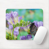 Ein Monarchfalter | Danaus Plexippus Mousepad (Mit Mouse)