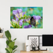 Ein Monarchfalter | Danaus Plexippus Poster (Heimbüro)