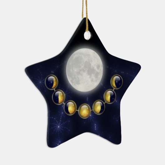 Ein Monat im Leben der Mond-Verzierung Keramik Ornament (Rechts)