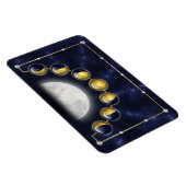 Ein Monat im Leben des Mondes Flexible Magnet (Rechte Seite)