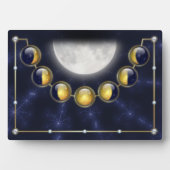 Ein Monat im Leben des Mondes Fotos Plaque Fotoplatte (Vorderseite)