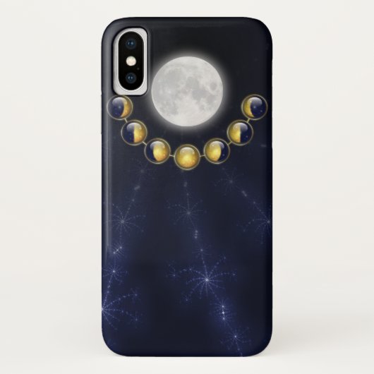 Ein Monat im Leben des Mondes iPhone Case-Mate Hülle (Rückseite)