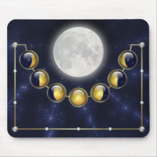 Ein Monat im Leben des Mondes Mousepad