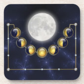 Ein Monat im Leben des Mondkorks Untersetzer (Vorderseite)