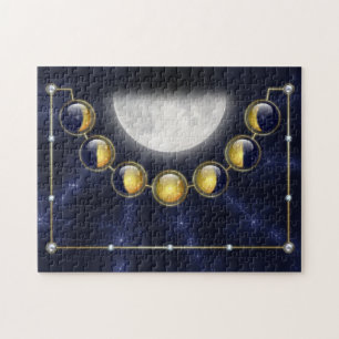 Ein Monat im Leben des Mondpuzzles Puzzle