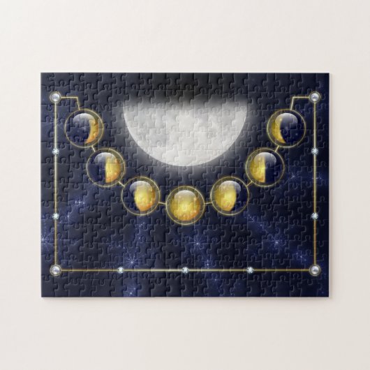 Ein Monat im Leben des Mondpuzzles Puzzle (Horizontal)