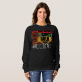 Ein Monat kann unser Geschichts-Apparel afrikanisc Sweatshirt (Vorne ganz)