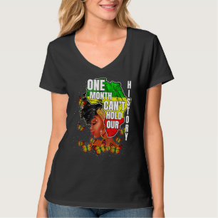 Ein Monat kann unsere Geschichte Kleidung afrikani T-Shirt