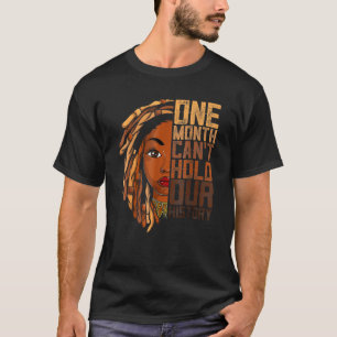 Ein Monat kann unsere Geschichte Kleidung afrikani T-Shirt