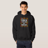 Ein Monat kann unsere Geschichte nicht als schwarz Hoodie (Vorne ganz)