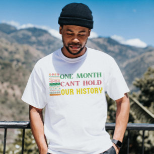 Ein Monat kann unsere Geschichte nicht halten Schw T-Shirt