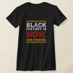 Ein Monat kann unsere Geschichte Schwarze Geschich T-Shirt