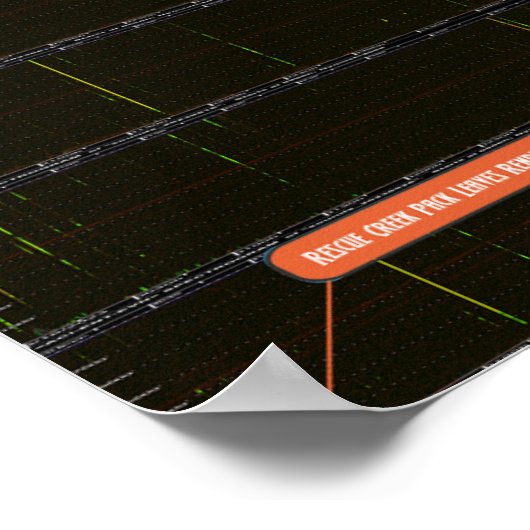 Ein Monat Yellowstone Sounds Poster (Ecke)