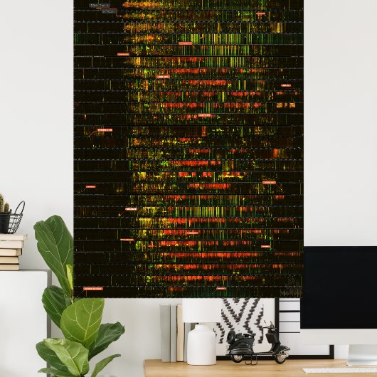 Ein Monat Yellowstone Sounds Poster (Heimbüro)