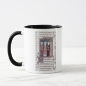 Ein Mönch, ein Bischof und ein Abt Tasse (Links)